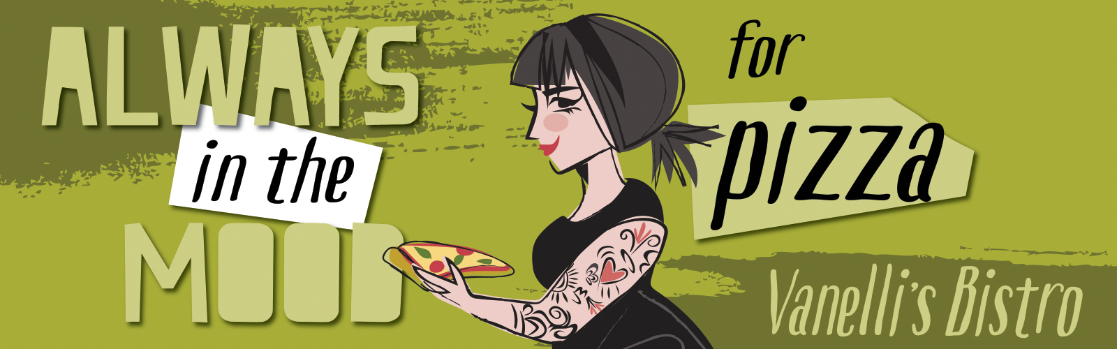 Mood for Pizza - Home Page Banner